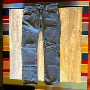 Levi's 513 Black Corduroy Jeans Men's 32 x 30